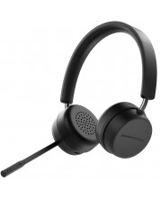 Ασύρματα ακουστικά με μικρόφωνο Energy Sistem - Office 6, μαύρο