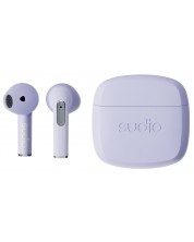 Ασύρματα ακουστικά Sudio - N2, TWS, μωβ