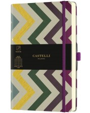 Σημειωματάριο Castelli Oro - Frets, 13 x 21 cm, με γραμμές
