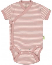 Κορμάκι  Bio Baby - Οργανικό βαμβάκι, 62 сm, 3-4 μηνών, ροζ -1