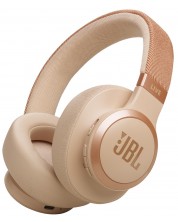 Ασύρματα ακουστικά JBL - Live 770NC, ANC, Sand