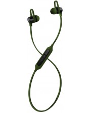 Ασύρματα ακουστικά με μικρόφωνο Maxell - BT750, μαύρα/πράσινa