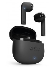 Ασύρματα ακουστικά SBS - One Color, TWS, μαύρο