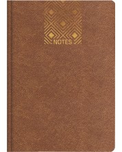 Σημειωματάριο Lastva Rusty - A5, 208 φύλλα, καφέ