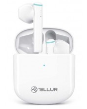 Ασύρματα ακουστικά Tellur - Aura, TWS, λευκά