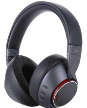 Ασύρματα ακουστικά με μικρόφωνο Trevi - DJ 12E90, ANC, μαύρα