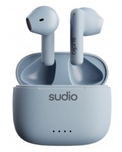 Ασύρματα ακουστικά Sudio - A1, TWS, μπλε -1