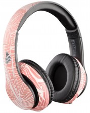 Ασύρματα ακουστικά Cellularline - MS Palm, μαύρο/ροζ