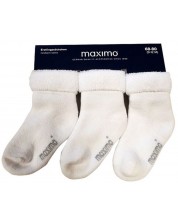 Βρεφικές κάλτσες Maximo - Λευκές  -1