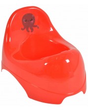 Βρεφικό γιογιό Moni - Jellyfish, κόκκινο -1