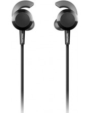 Ασύρματα ακουστικά με μικρόφωνο Philips - TAE4205BK, μαύρα