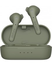 Ασύρματα ακουστικά  Defunc - True Basic, TWS, Πράσινο