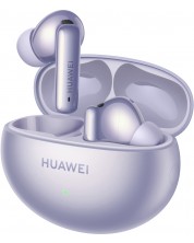 Ασύρματα ακουστικά Huawei - FreeBuds 6i, TWS, ANC, μωβ -1