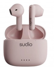 Ασύρματα ακουστικά Sudio - A1, TWS, ροζ -1