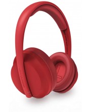Ασύρματα ακουστικά με μικρόφωνο Energy System - Hoshi Eco, κόκκινα -1