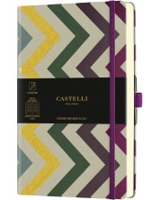 Σημειωματάριο Castelli Oro - Frets, 9 x 14 cm, με γραμμές -1