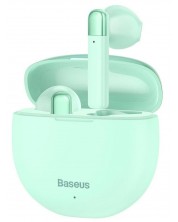 Ασύρματα ακουστικά Baseus - Encok W2, TWS, Mint -1