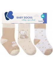 Βρεφικές θερμικές κάλτσες  KikkaBoo - My Teddy,0-6 μηνών, 3 τεμάχια -1