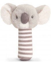Βρεφική κουδουνίστρα Keel Toys Keeleco - Koala, ραβδί, 14 cm -1