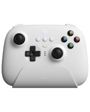 Ασύρματο χειριστήριο 8BitDo - Ultimate 2.4G, Hall Effect Edition, White (PC)