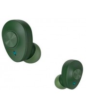 Ασύρματα ακουστικά με μικρόφωνο Hama - Freedom Buddy, TWS, πράσινο -1