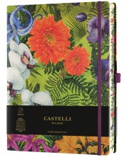 Σημειωματάριο Castelli Eden - Orchid, 19 x 25 cm, με γραμμές