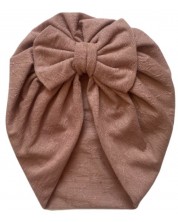Βρεφικό καπέλο τουρμπάνι Kayra Baby - Ροζ  -1
