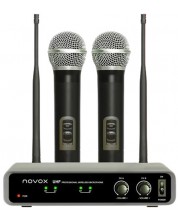 Ασύρματο σύστημα μικροφώνου   Novox - Free H2,μαύρο/γκρι -1