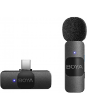 Σύστημα ασύρματου μικροφώνου Boya - BY-V10,μαύρο