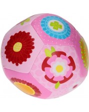 Μαλακή μπάλα μωρού Happy World - 14 εκ., ροζ -1