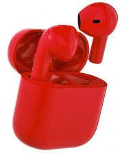 Ασύρματα ακουστικά  Happy Plugs - Joy, TWS,κόκκινο -1