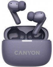 Ασύρματα ακουστικά Canyon - CNS-TWS10, ANC, μωβ