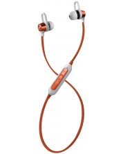 Ασύρματα ακουστικά με μικρόφωνο Maxell - BT750, καφέ/λευκά -1