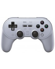 Ασύρματο χειριστήριο 8BitDo - Pro 2, Hall Effect Edition, γκρι (Nintendo Switch/PC)  -1