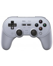 Ασύρματο χειριστήριο 8BitDo - Pro 2, Hall Effect Edition, Grey (Nintendo Switch/PC)