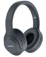 Ασύρματα ακουστικά με μικρόφωνο  Canyon - BTHS-3, γκρι -1