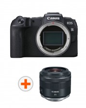 Φωτογραφική μηχανή Mirrorless Canon - EOS RP, 26.2MPx, black+Φακός Canon - RF 35mm f/1.8 IS Macro STM -1