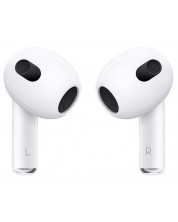 Ασύρματα ακουστικά Apple - AirPods 3, Lightning Case, TWS, λευκό -1