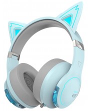 Ασύρματα ακουστικά με μικρόφωνο Edifier - G5BT CAT, μπλε -1