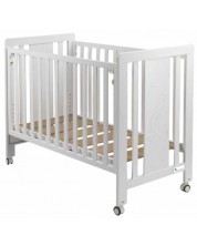 Βρεφικό κρεβάτι Interbaby - Moonet, 60 х 120 cm, λευκό -1