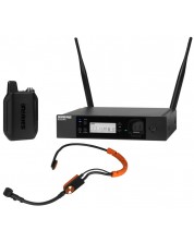 Ασύρματο σύστημα μικροφώνου   Shure - GLXD14R+/SM31, Μαύρο/Πορτοκαλί -1