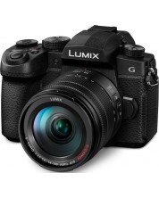 Φωτογραφική μηχανή Mirrorless Panasonic - Lumix DC-G90, 14-140mm, Black -1