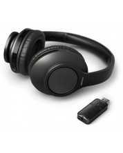 Ασύρματα ακουστικά με μικρόφωνο Philips - TAH6206BK/00, μαύρα