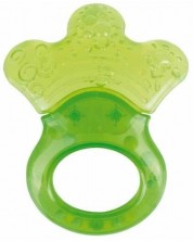 Βρεφική νεροχτένα με κουδουνίστρα Canpol - Little paw, πράσινο -1