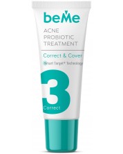 beMe Concealer για τοπική θεραπεία ακμής Correct &Cover, 15 ml -1