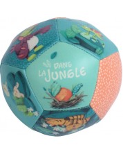Βρεφικό παιχνίδι Moulin Roty - Μαλακή μπάλα Dans la jungle, 10 εκ -1