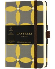 Σημειωματάριο Castelli Oro - Circles, 13 x 21 cm, λευκά φύλλα -1