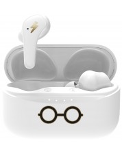 Ασύρματα ακουστικά OTL Technologies -Harry Potter Glasses, TWS, λευκά