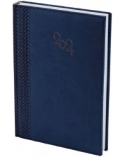 Σημειωματάριο Spree - Με θερμοεξώφυλλο, 168 φύλλα, σκούρο μπλε, 2024