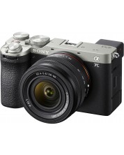 Φωτογραφική μηχανή Mirrorless Sony - A7C II, FE 28-60mm, f/4-5.6, Silver -1